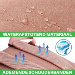 Brisby Slijtvaste Luiertas – Verzorgingstas – Met Buggymontage - Roze -Kinderwagen- En Accessoirewinkel 1200x1200 1436