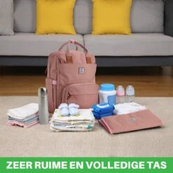 Brisby Slijtvaste Luiertas – Verzorgingstas – Met Buggymontage - Roze -Kinderwagen- En Accessoirewinkel 1200x1200 1439
