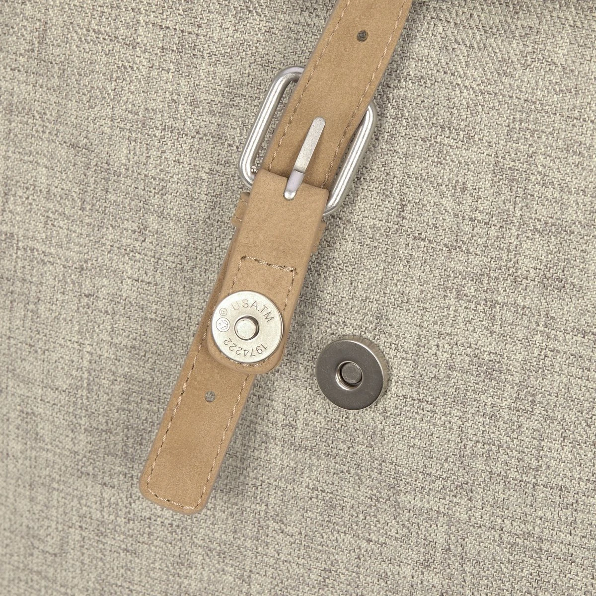 LÄSSIG Luiertas Rolltop Backpack Rugzak Incl Verschoningsmatje Choco Mélange Limited Edition 7 LÄSSIG Luiertas Rolltop Backpack Rugzak Incl Verschoningsmatje Choco Mélange Limited Edition - Afbeelding 5