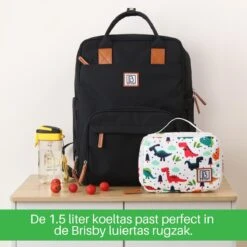 Brisby Slijtvaste Luiertas – Verzorgingstas – Met Buggymontage - Zwart -Kinderwagen- En Accessoirewinkel 1200x1200 1450