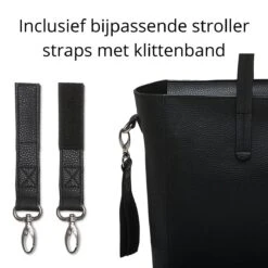 Snoozzz Luiertas Luxe Verzorgingstas – Inclusief Uitneembare Tas Organizer Met Thermovak, Stroller Hooks En Verschoningsmatje - Zwart -Kinderwagen- En Accessoirewinkel 1200x1200 1470