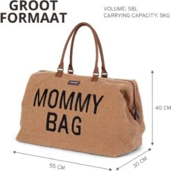Childhome Mommy Bag Groot - Teddy - Beige -Kinderwagen- En Accessoirewinkel 1200x1200 1496