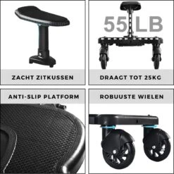 Merkloos Kinderwagen/Buggy Meerijdplankje - Kant & Klaar - In Elkaar Gezet - Universeel – Met Zitje – Verstelbaar – Zwart 12 Merkloos Kinderwagen/Buggy Meerijdplankje - Kant & Klaar - In Elkaar Gezet - Universeel – Met Zitje – Verstelbaar – Zwart -Kinderwagen- En Accessoirewinkel 1200x1200 152