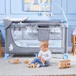 Kinderkraft Joy Luxe - Campingbed Met Schommelfunctie Blauw -Kinderwagen- En Accessoirewinkel 1200x1200 1523