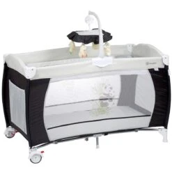 Campingbed BabyGO Sleeper DeLuxe Zwart (incl. Bodemverhoger) 13 Campingbed BabyGO Sleeper DeLuxe Zwart (incl. Bodemverhoger) -Kinderwagen- En Accessoirewinkel 1200x1200 1535