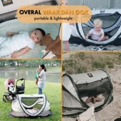 Deryan Peuter Luxe Campingbedje – Inclusief Zelfopblaasbare Matras - Silver -Kinderwagen- En Accessoirewinkel 1200x1200 1561