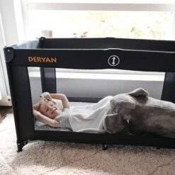 Deryan Believer Campingbedje - 120x60cm - Zwart -Kinderwagen- En Accessoirewinkel 1200x1200 1601