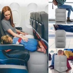 Vliegtuigbedje - Reiskussen - Voetensteun - Multifunctioneel Opblaasbaar Kussen Voor In Het Vliegtuig - Auto - Trein -Kinderwagen- En Accessoirewinkel 1200x1200 1655