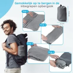 Merkloos Voetensteun | Opblaasbaar | In Alle Hoogtes Verstelbaar | Reiskussen | Vliegtuigbed | Voetensteun | 3 Verschillende Standen | Met Kinderen Reizen | Grijs -Kinderwagen- En Accessoirewinkel 1200x1200 1665