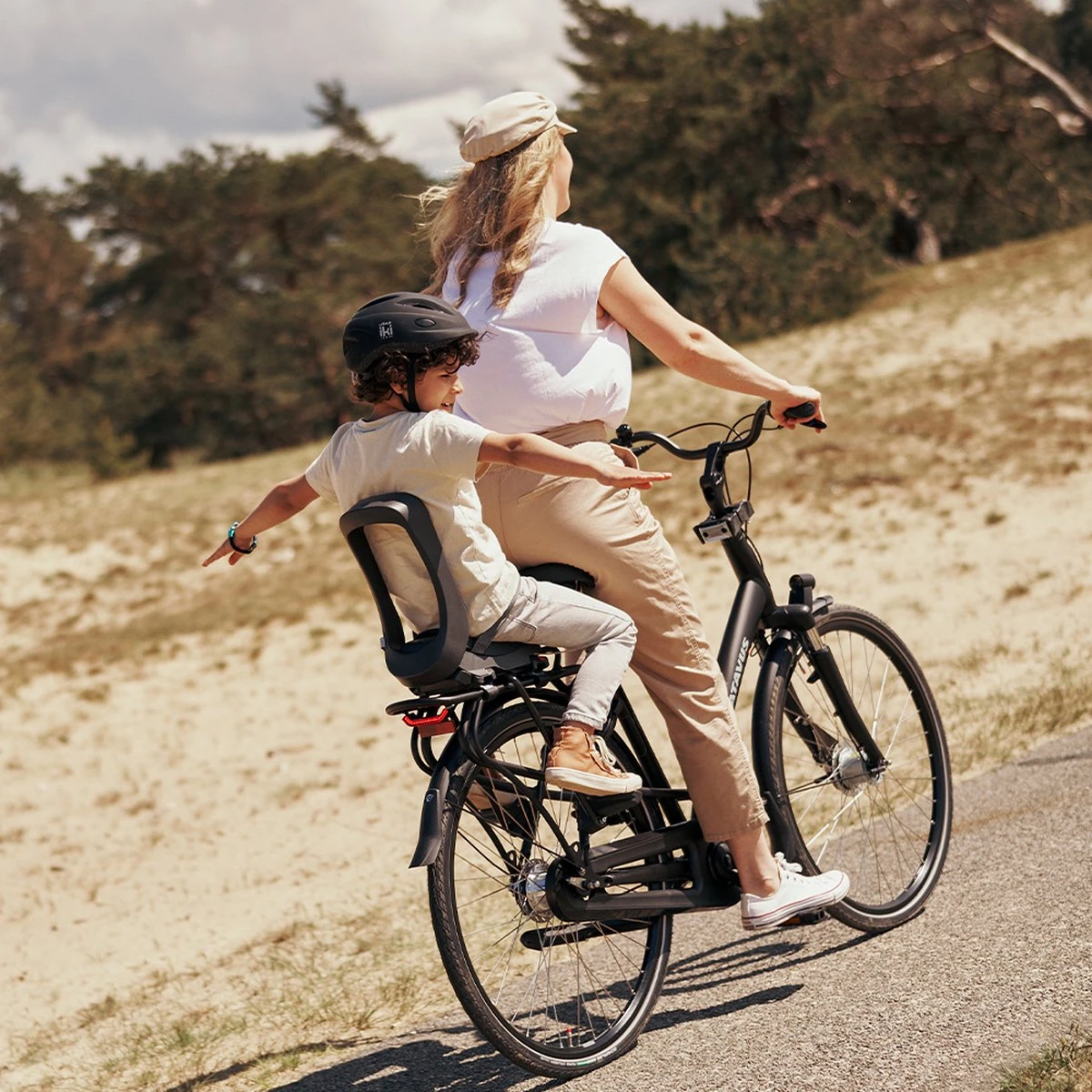 Urban Iki Junior Fietszitje - Black 7 Urban Iki Junior Fietszitje - Black - Afbeelding 5