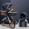 Merkloos Kinderwagen 3-in-1 – Luxe Kinderwagen - Buggy – Wandelwagen - Multifunctioneel – Opklapbaar – Incl Autostoel – Blauw -Kinderwagen- En Accessoirewinkel 1200x1200 1980