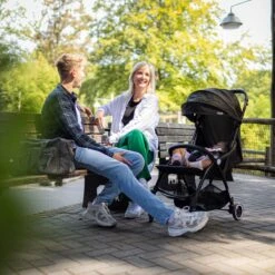 Hamilton By Yoop X1 Plus Kinderwagen - Buggy Met Monteerbare Wieg - Premium Stroller Met One Hand Folding Technologie - Nieuw, Hoger, Uitgebreider 2023 Model - Zwart - Licht, Verstelbaar, Wendbaar En Geschikt Van 0 Maanden Tot 4 Jaar -Kinderwagen- En Accessoirewinkel 1200x1200 2053