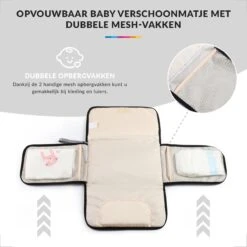 Baby Verschoonmatje Met Luieretui Voor Onderweg - Verschoningsmatje Opvouwbaar - Verzorgingsmatje - Grijs -Kinderwagen- En Accessoirewinkel 1200x1200 2138
