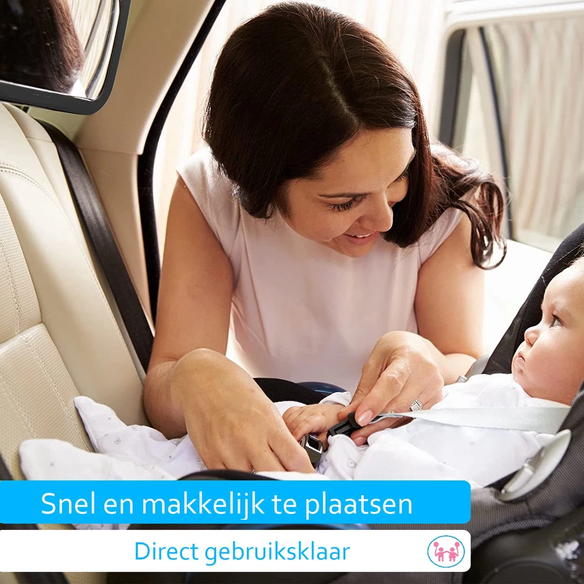 Adabol Autospiegel Baby – Achteruitkijkspiegel – Veiligheid – Baby Autospiegel – Kinderspiegel – Baby On Board 8 Adabol Autospiegel Baby – Achteruitkijkspiegel – Veiligheid – Baby Autospiegel – Kinderspiegel – Baby On Board - Afbeelding 6