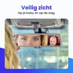 Autospiegel Baby - Achteruitkijkspiegel - Eenvoudig Monteren - Hoofdsteun Achterbank - EJC Products -Kinderwagen- En Accessoirewinkel 1200x1200 254