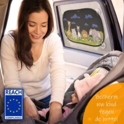 Zonnescherm Auto Baby - UV Protectie - Zonwering Auto Zijruit - Zonwering Raam - Zonnescherm Auto Zuiruit - Zonnescherm Auto Kind - Auto Zonnescherm Baby -Kinderwagen- En Accessoirewinkel 1200x1200 260