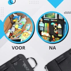 Merkloos Luxe En Stevige Autostoel Organizer Met Tablethouder – Auto Organizer – Auto/Accessoires/Bescherming – 45*65cm – Zwart - 1 Stuk -Kinderwagen- En Accessoirewinkel 1200x1200 290