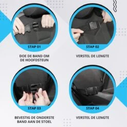 Merkloos Luxe En Stevige Autostoel Organizer Met Tablethouder – Auto Organizer – Auto/Accessoires/Bescherming – 45*65cm – Zwart - 1 Stuk -Kinderwagen- En Accessoirewinkel 1200x1200 292