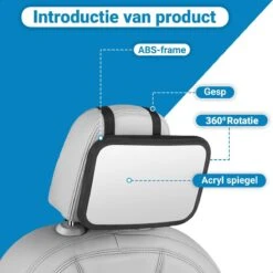 Verstelbare Baby Achteruitkijk Autospiegel - Auto Veiligheidsspiegel Baby - Achterbank Spiegel Baby - AutoSpiegel Baby - Babyspiegel Auto - Kinder Autospiegel - Zwart -Kinderwagen- En Accessoirewinkel 1200x1200 320