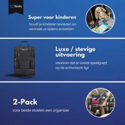 Tenify Premium Luxe & Stevige Auto Organizer Met Tablet Houder - Set Van 2 - Extra Opbergruimte - Beschermer - Autostoel - Accessories -Kinderwagen- En Accessoirewinkel 1200x1200 328