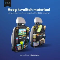 Tenify Premium Luxe & Stevige Auto Organizer Met Tablet Houder - Set Van 2 - Extra Opbergruimte - Beschermer - Autostoel - Accessories -Kinderwagen- En Accessoirewinkel 1200x1200 329