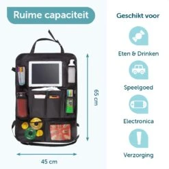 ForDig Universele Auto Organizer Met Tablet Houder - Zwart - 2 Stuks -Kinderwagen- En Accessoirewinkel 1200x1200 344