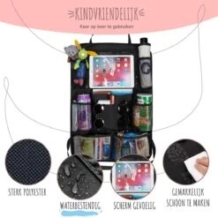 Home For Us Autostoel Organizer Met Tablet Houder - Set Van 2 - Beschermhoes Voor Kinderen - Beschermer Achterkant - Universeel -Kinderwagen- En Accessoirewinkel 1200x1200 346