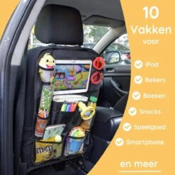 Merkloos Autostoel Organizer Met Tablet Houder - Universele Autostoel Beschermer - Autostoel Hoes Voor Kinderen -Kinderwagen- En Accessoirewinkel 1200x1200 365