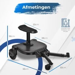 MESC Meerijdplankje Universeel Voor Buggy En Kinderwagen - Meerijdplankje Met Zitje 17 MESC Meerijdplankje Universeel Voor Buggy En Kinderwagen - Meerijdplankje Met Zitje -Kinderwagen- En Accessoirewinkel 1200x1200 38