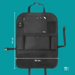 TIKKENS® Auto Organizer Met USB Oplaadpunten Stoel - Tablet Houder - Zwart - - Universeel - Autostoel Beschermer Voor Baby En Kinderen -Kinderwagen- En Accessoirewinkel 1200x1200 382