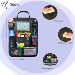 Luxe Autostoel Organizer - Met Tablet Of IPad Vak - Organizer Voor In De Auto - Kind - Kids - Geschikt Voor IPad Of Tablet - Nieuw! - Vakantie - 10 Vakken - Voor Kinderen - Car Organizer - 2021 Uitvoering! Auto Organizer - Nieuw! -Kinderwagen- En Accessoirewinkel 1200x1200 390