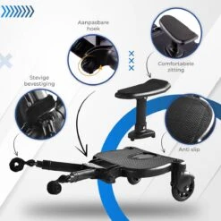 MESC Meerijdplankje Universeel Voor Buggy En Kinderwagen - Meerijdplankje Met Zitje 19 MESC Meerijdplankje Universeel Voor Buggy En Kinderwagen - Meerijdplankje Met Zitje -Kinderwagen- En Accessoirewinkel 1200x1200 40