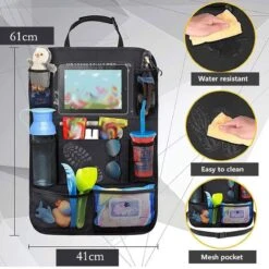YONO Autostoel Organizer Met Tablet Houder - Auto Stoel Beschermer Achterkant - Bekerhouder En Accessoires Voor Kinderen - 2 Stuks -Kinderwagen- En Accessoirewinkel 1200x1200 436