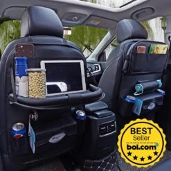 Merkloos PREMIUM Autostoel Organizer - Carseat Organiser - Auto Stoel Organizer - Tablet Houder - Auto Tafeltje - Auto Organizer - Beker Houder - Paraplu Houder - Tissue Doos Houder -Kinderwagen- En Accessoirewinkel 1200x1200 467