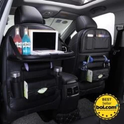 Merkloos PREMIUM Autostoel Organizer - Carseat Organiser - Auto Stoel Organizer - Tablet Houder - Auto Tafeltje - Auto Organizer - Beker Houder - Paraplu Houder - Tissue Doos Houder -Kinderwagen- En Accessoirewinkel 1200x1200 470