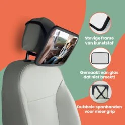 Baby Auto Spiegel - Achterbank Spiegel Baby - Verstelbare Achteruitkijkspiegel - Kinderspiegel -Kinderwagen- En Accessoirewinkel 1200x1200 483