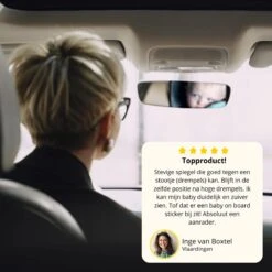 Autospiegel Baby Met Autosticker - Baby Spiegel Auto - Achteruitkijkspiegel - Baby Autospiegel - Verstelbaar -Kinderwagen- En Accessoirewinkel 1200x1200 519