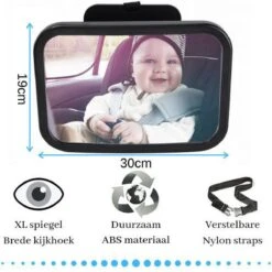 Autospiegel Baby - Maxi Cosi Spiegel - Baby Spiegel Auto - Achteruitkijkspiegel - Veiligheidsspiegel -Kinderwagen- En Accessoirewinkel 1200x1200 521