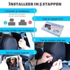 Autospiegel Baby - Maxi Cosi Spiegel - Baby Spiegel Auto - Achteruitkijkspiegel - Veiligheidsspiegel -Kinderwagen- En Accessoirewinkel 1200x1200 522