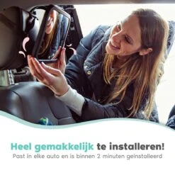 Autospiegel Baby - Verstelbare Achteruitkijkspiegel - Babyspiegel Voor Achterbank - Baby On Board Met Zuignap -Kinderwagen- En Accessoirewinkel 1200x1200 531