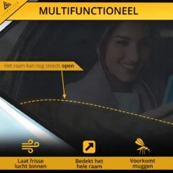 Lifestyle Living Zonnescherm – Overtrek Voor Auto Zijruit - Zonwering Voor Baby En Kind – Zonder Zuignappen – Incl. Hoes – MAX 112 X 51CM -Kinderwagen- En Accessoirewinkel 1200x1200 582