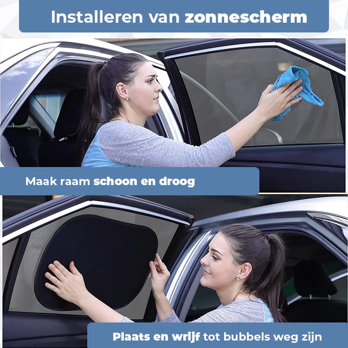 Zonnescherm Auto Baby - Zonnescherm Auto - Zonnescherm Auto Zijruit - Zonwering Auto - Zonnescherm Auto Kind - Zonwering Raam - 2 Stuks - + Gratis Bewaarzak - Zonder Zuignappen 6 Zonnescherm Auto Baby - Zonnescherm Auto - Zonnescherm Auto Zijruit - Zonwering Auto - Zonnescherm Auto Kind - Zonwering Raam - 2 Stuks - + Gratis Bewaarzak - Zonder Zuignappen - Afbeelding 4