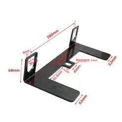 Merkloos ISOFIX - Interface - Kinderzitje - Installatiebasis Met Beugelslot - 5 Mm - Staal Massief ✅ -Kinderwagen- En Accessoirewinkel 1200x1200 628