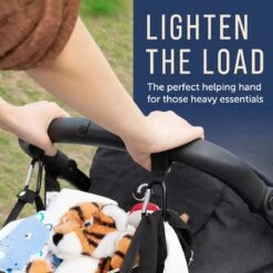 BOTC Kinderwagen Tassenhaakjes - Leer - Haakjes Voor Tassen - Set Van 2 - Leather - Extra Stevig - Buggy Haakjes - Zwart -Kinderwagen- En Accessoirewinkel 1200x1200 63