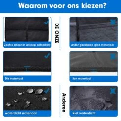 Professor Q - Autostoelhoes - Autostoelbeschermer - Autostoel Beschermer - Zwart -Kinderwagen- En Accessoirewinkel 1200x1200 646