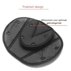 Auto Gordel Beschermer - Gordelhoes - Kind Nek Bescherming - 2 Stuks - Zwart -Kinderwagen- En Accessoirewinkel 1200x1200 736