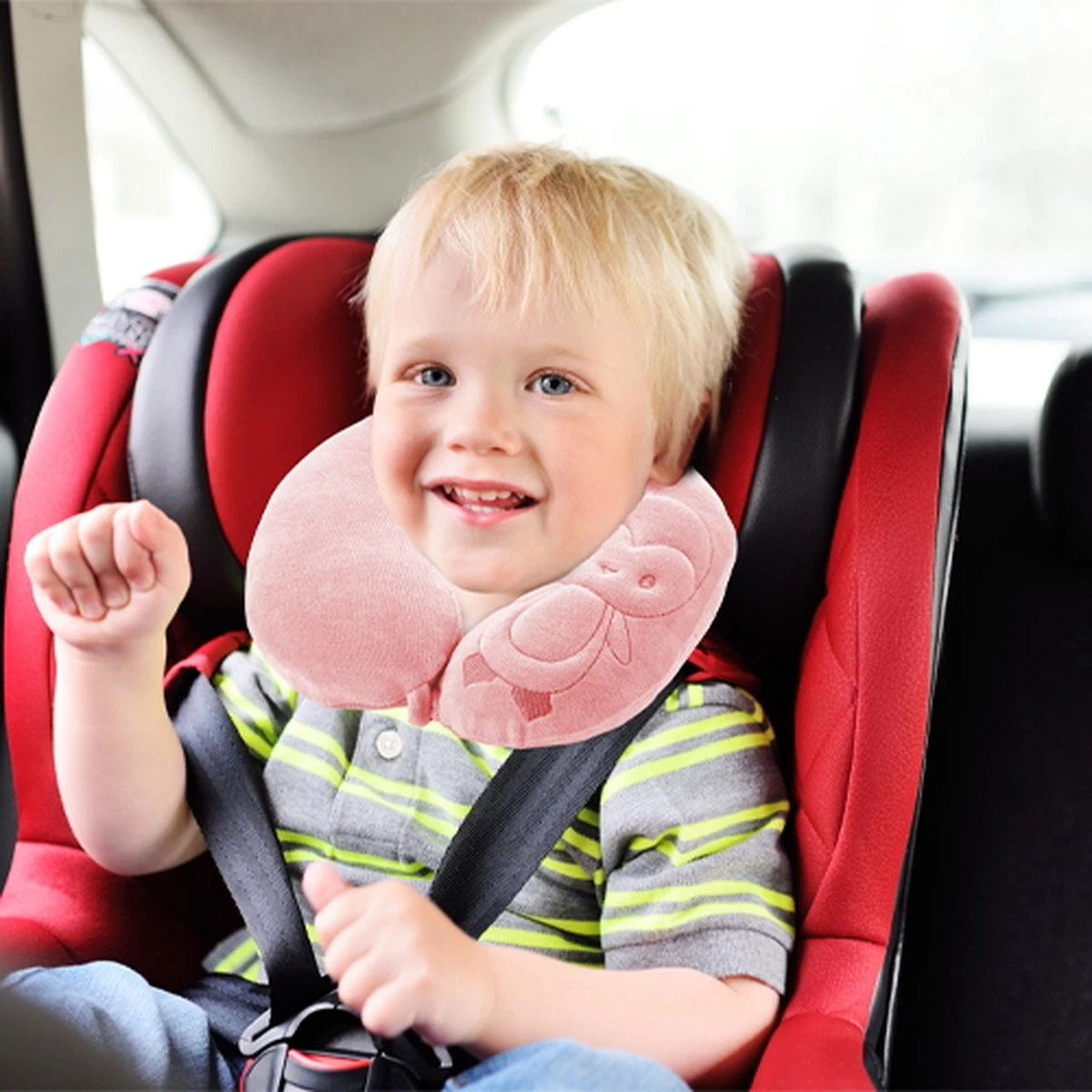 Neck Protector Babyjem 108 Pink 4 Neck Protector Babyjem 108 Pink - Afbeelding 2