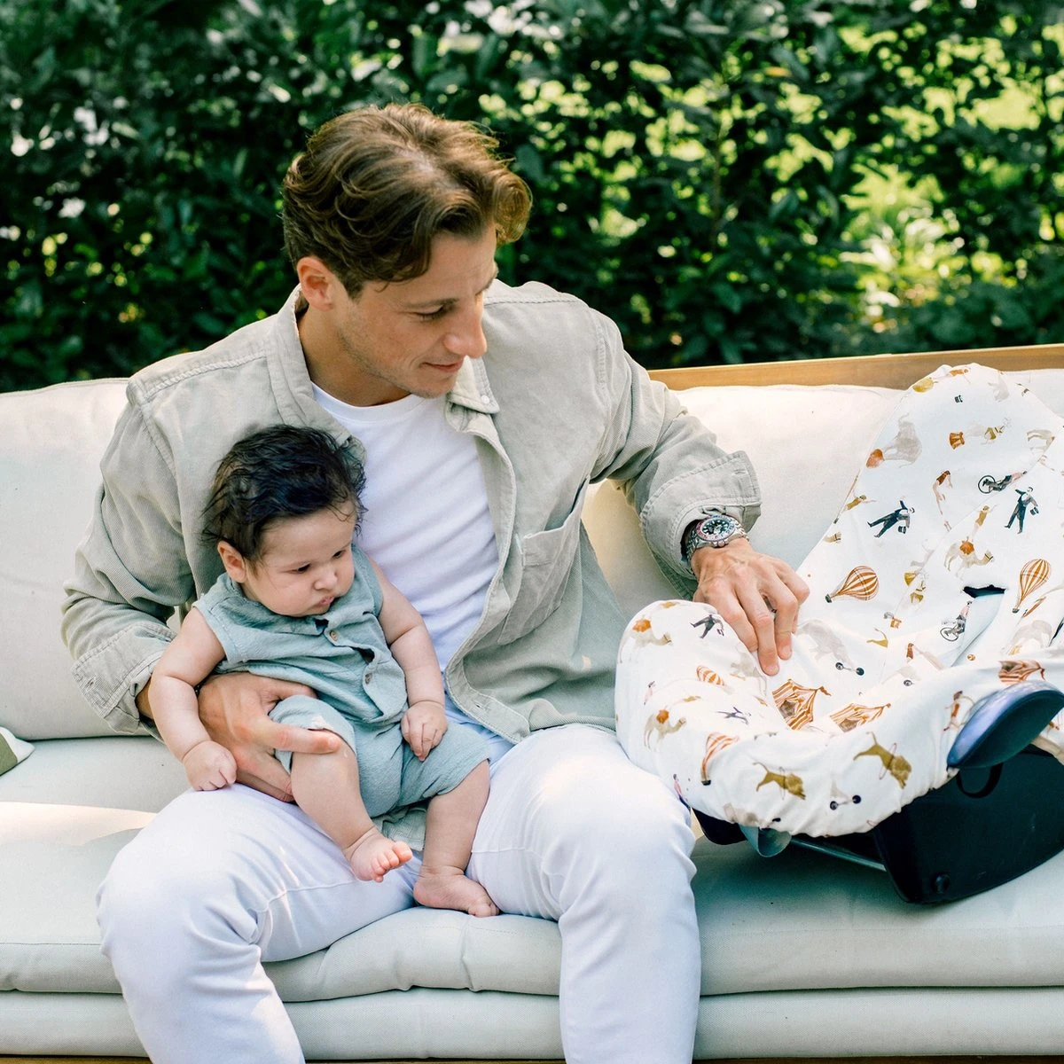 Ukje Maxi Cosi Hoes - Geschikt Voor Maxi Cosi Cabriofix Pebble Citi - Hoes - Autostoelhoes Groep 0 - Zomerhoes - Perfect Fit - Zand 7 Ukje Maxi Cosi Hoes - Geschikt Voor Maxi Cosi Cabriofix Pebble Citi - Hoes - Autostoelhoes Groep 0 - Zomerhoes - Perfect Fit - Zand - Afbeelding 5