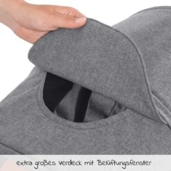 Hauck UpTown Buggy - Met één Hand Opvouwbaar - Grijs -Kinderwagen- En Accessoirewinkel 1200x1200 856