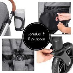 Hauck UpTown Buggy - Met één Hand Opvouwbaar - Grijs -Kinderwagen- En Accessoirewinkel 1200x1200 861